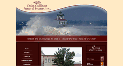 Desktop Screenshot of daincullinan.com